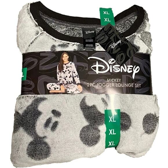 Disney Women's Loungewear Set Gray Size XL NWT - Picture 1 of 5